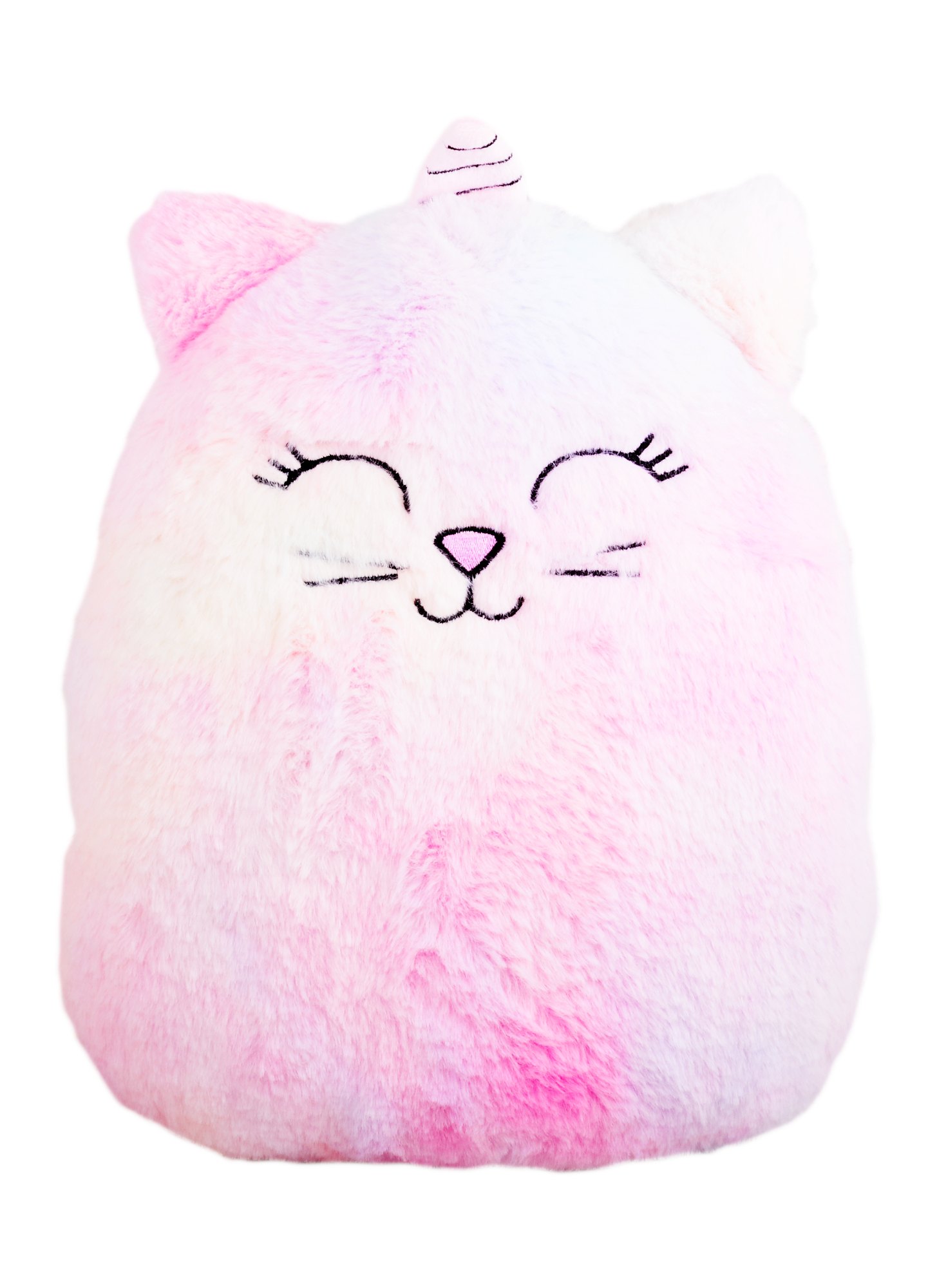 

Мягкая игрушка Котик, единорог градиент (38х30)