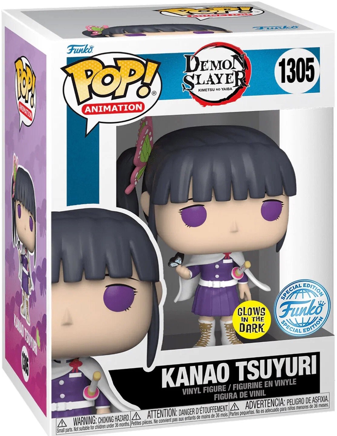 

Фигурка Funko POP! Animation Demon Slayer Kanao Tsuyuri (1305) 57343