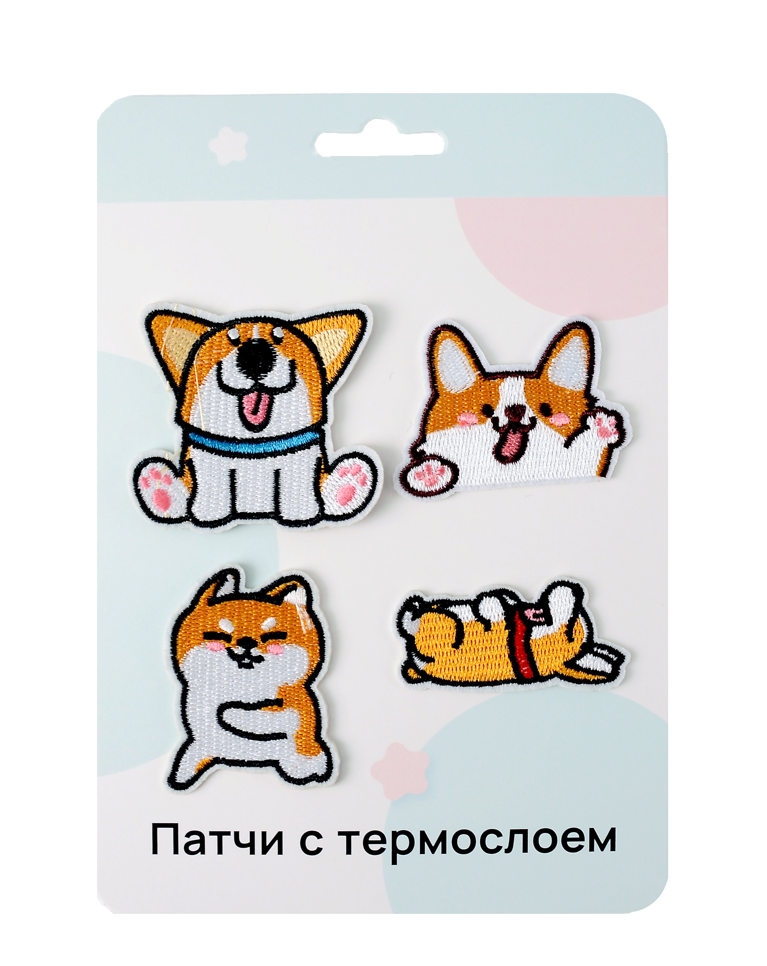 

Нашивки Корги (термонаклейки)