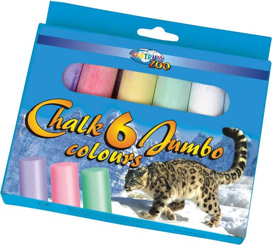 

Мелки цветные Centrum Jumbo 6 цветов