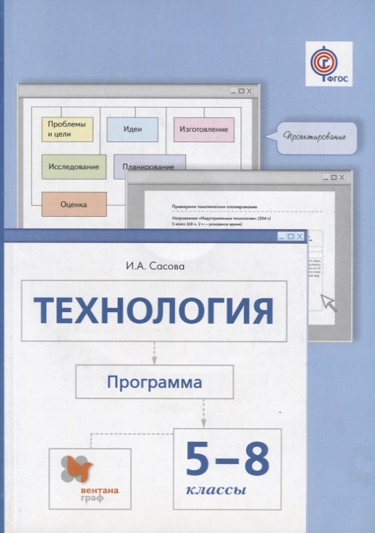 

Технология. 5-8 классы. Программа (+CD)