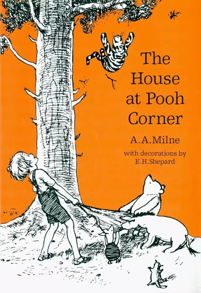 Winnie the Pooh. The house at Pooh corner