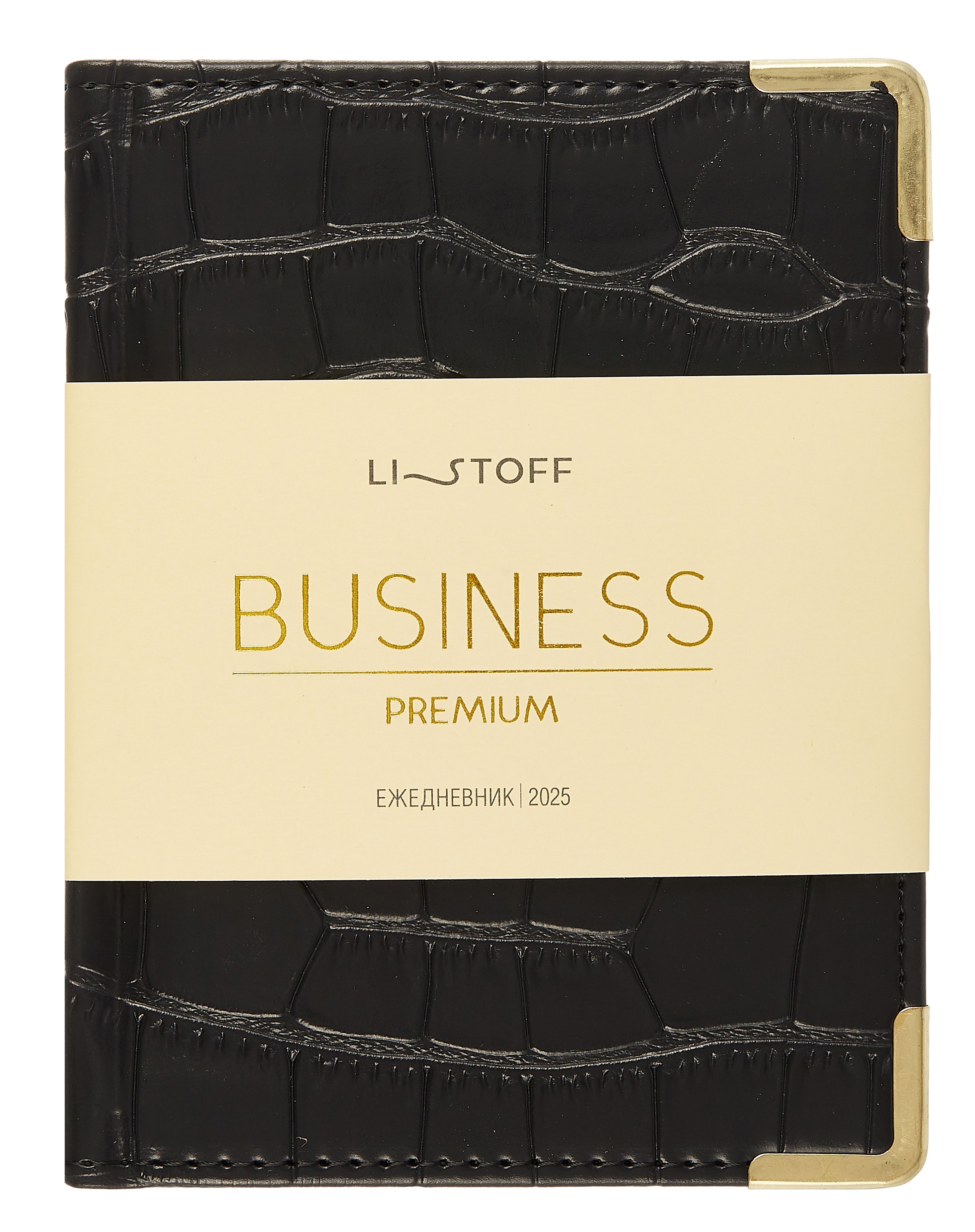 

Ежедневник дат. 2025г А6 176л "Business premium. Impact" черный, 7Б, тв.переплет, иск.кожа, обл.поролон, мет.уголки, тонир.блок, цв.торец, справ.мат-лы, ляссе
