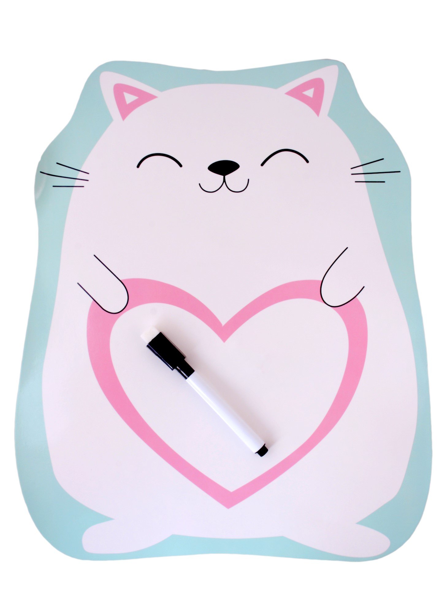 Доска маркерная 2020см quotКошечка quot с маркером 249₽