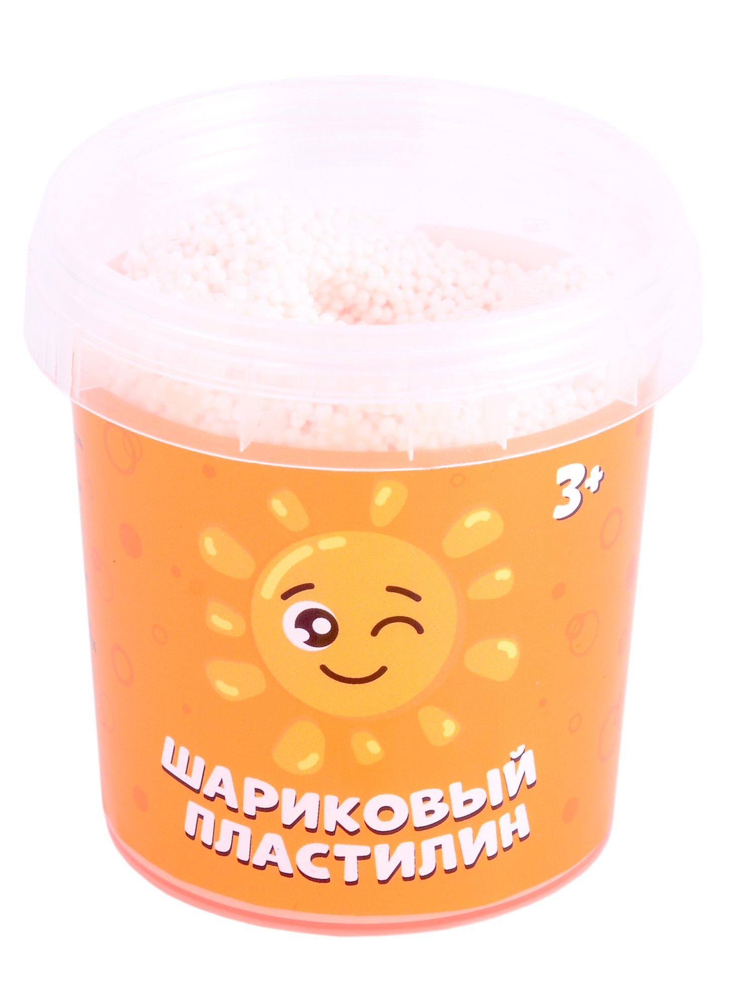 

Шариковый пластилин модели "Puzzle Foam", оранжевый