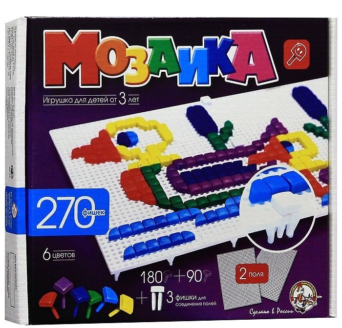 

Мозаика фигурная 270 эл.6 цв. 2пол00977