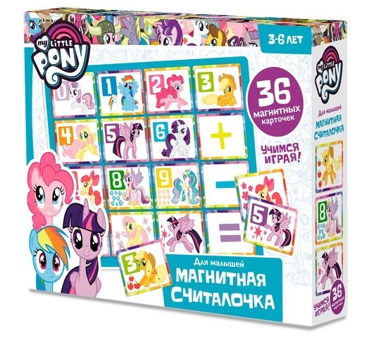 

Развивающая игра Оригами, Магнитная Считалочка Пони 03621