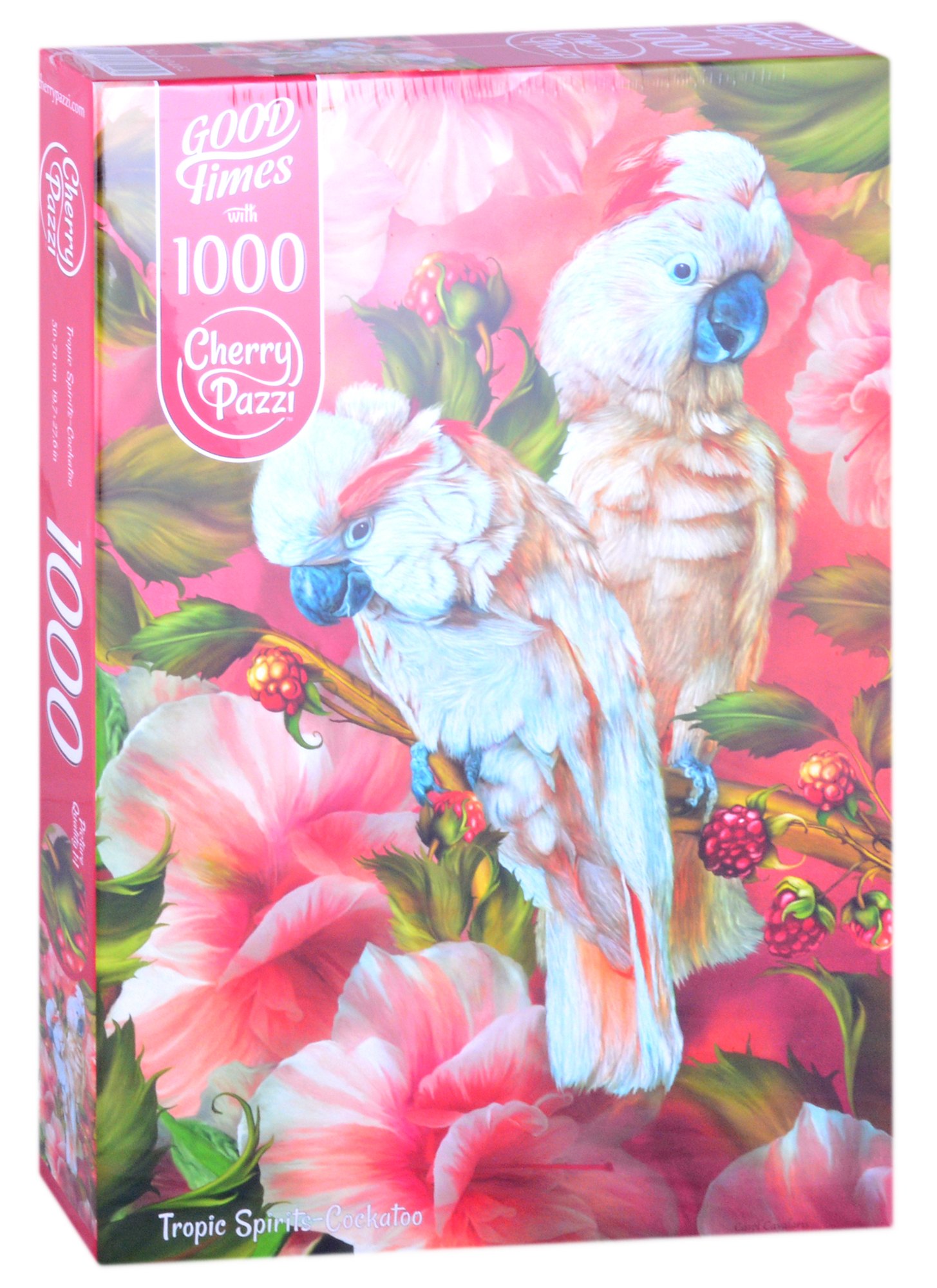 

Пазл 1000 дет. Тропические какаду Cherry Pazzl 30462