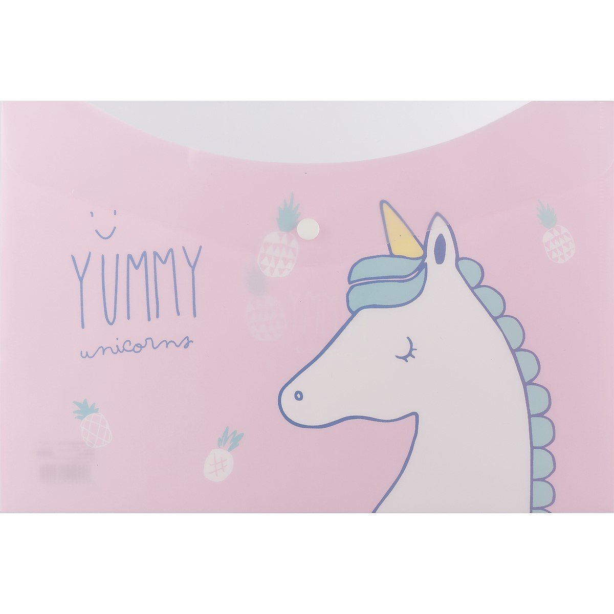 

Папка-конверт «Pastel unicorn», А4
