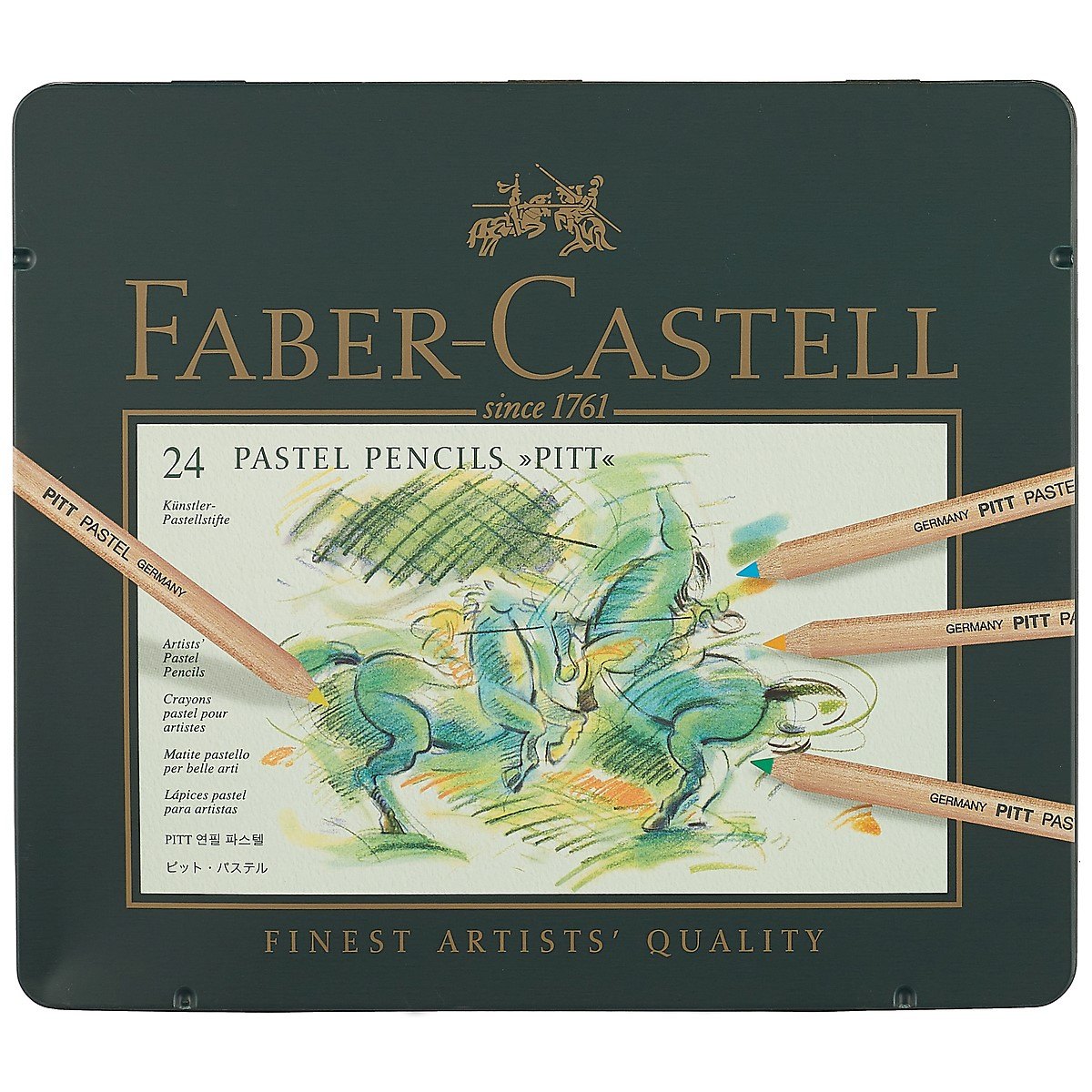 

Пастельные карандаши «Pitt», Faber-Castell, 24 цвета