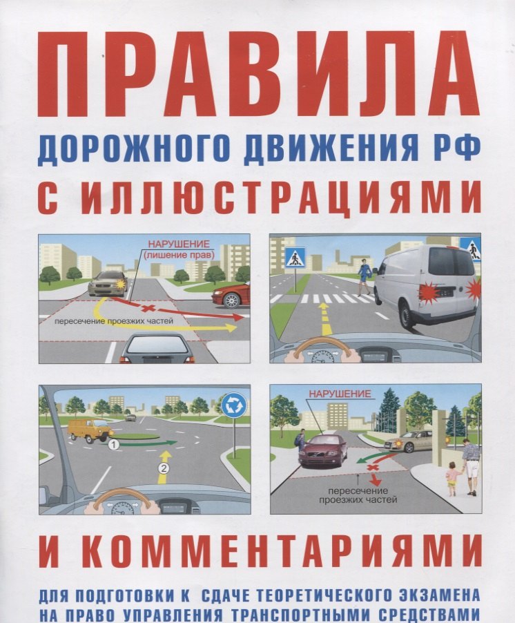 

Правила дорожного движения с иллюстрациями и комментариями . Административная ответственность. Таблица штрафов.