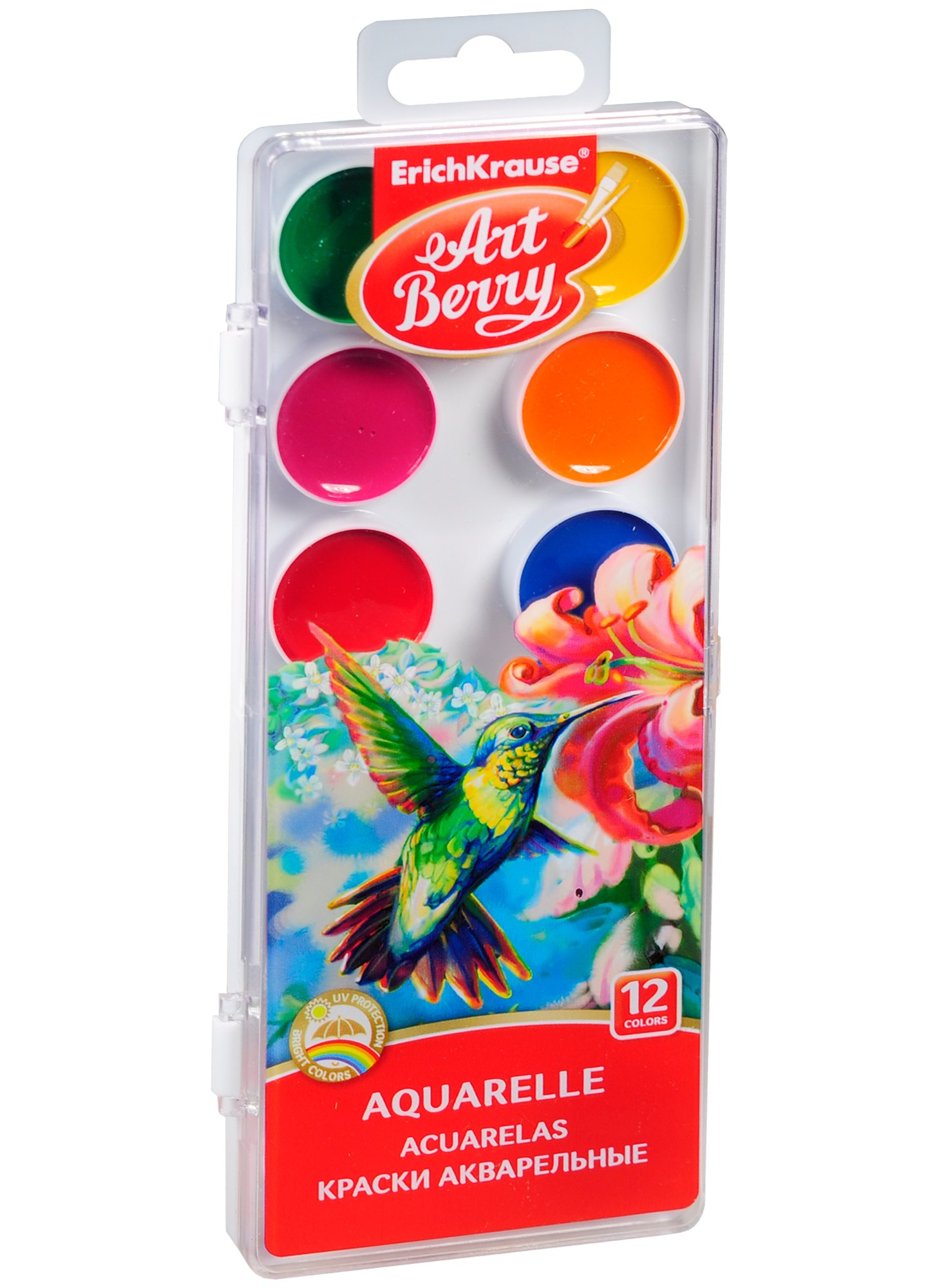 

Краски акварельные "Art Berry", 12 цв.