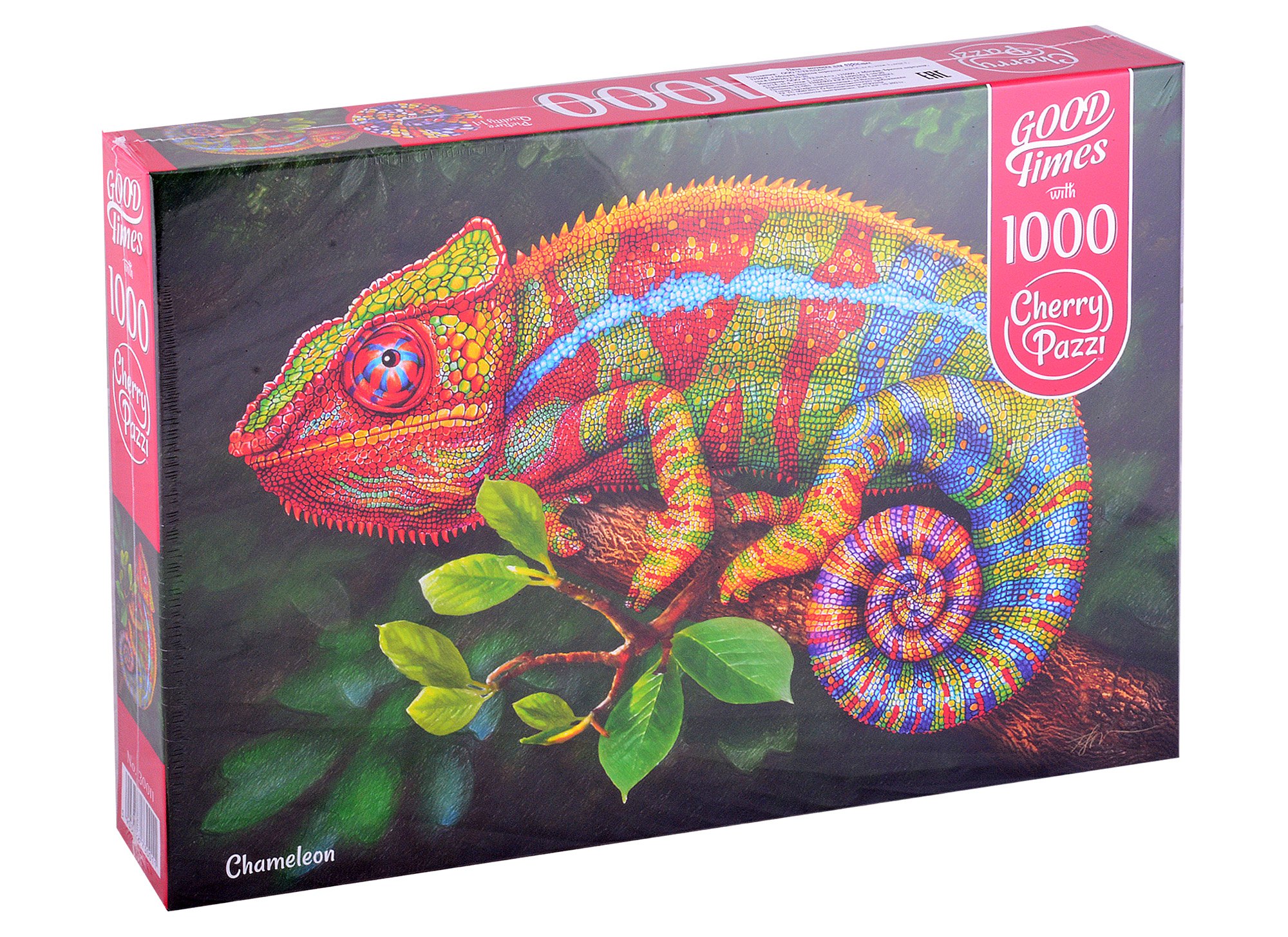 

Пазл 1000 дет. Хамелеон Cherry Pazzl 30011