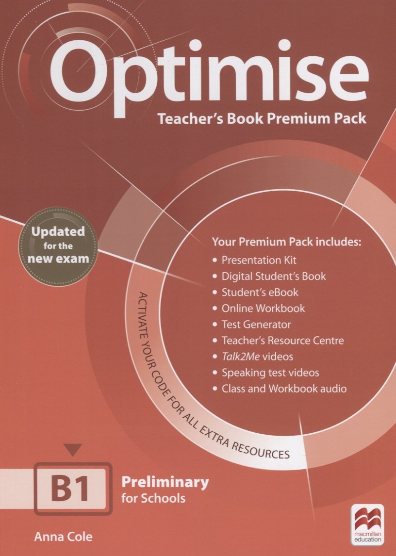 Манн Малкольм: Optimise B1. Teachers Book Premium Pack
