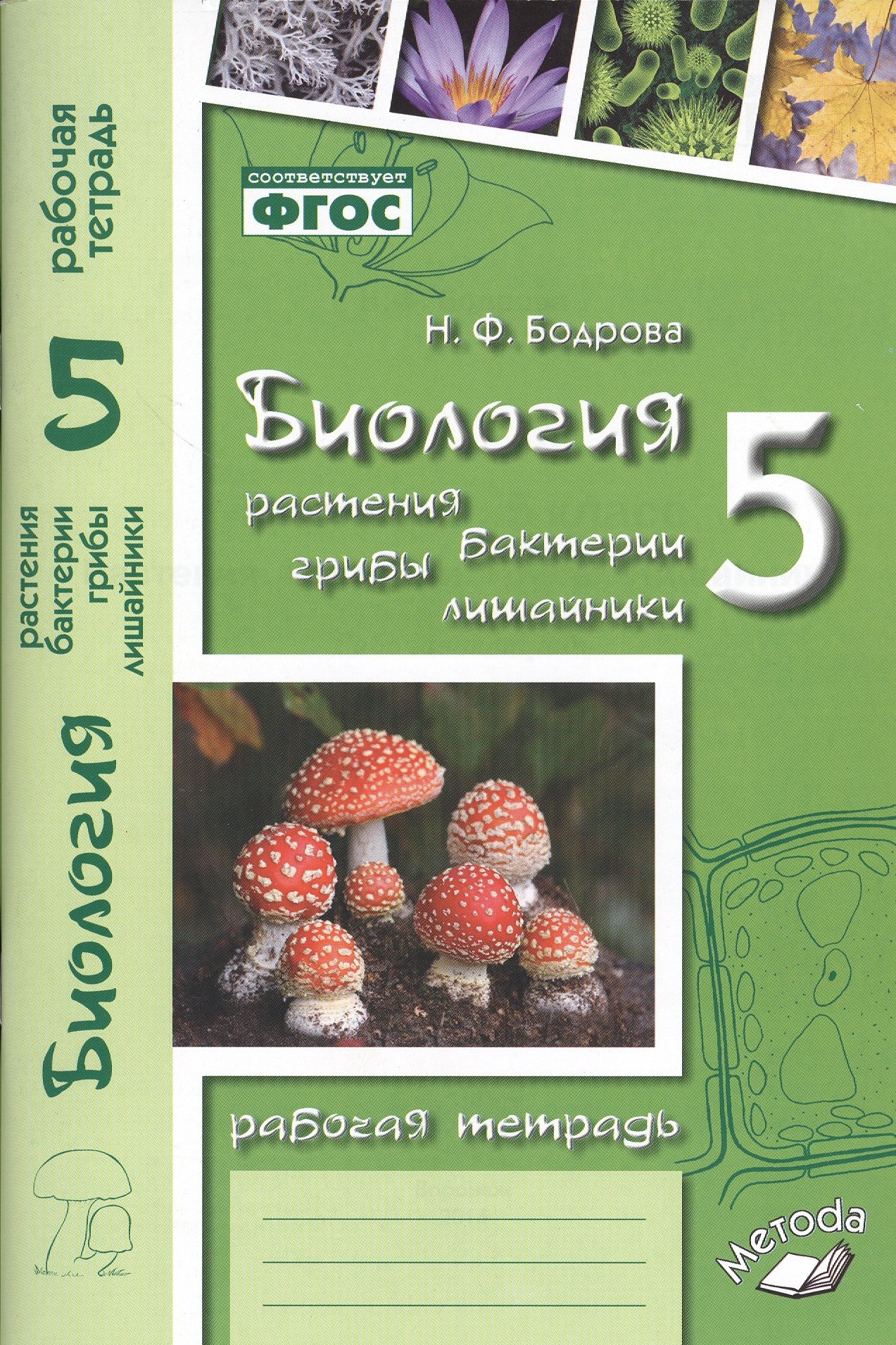 

Биология. 5 класс. Растения. Бактерии. Грибы. Лишайники. Рабочая тетрадь к учебнику Д.И. Трайтака, Н.Д. Трайтак