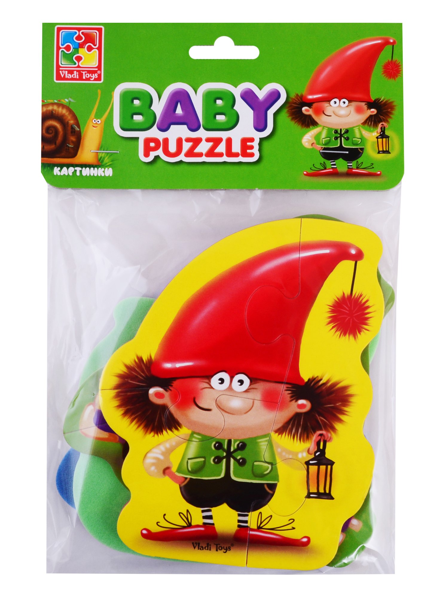 

Мягкие пазлы Vladi Toys Baby puzzle Картинки VT1106-66