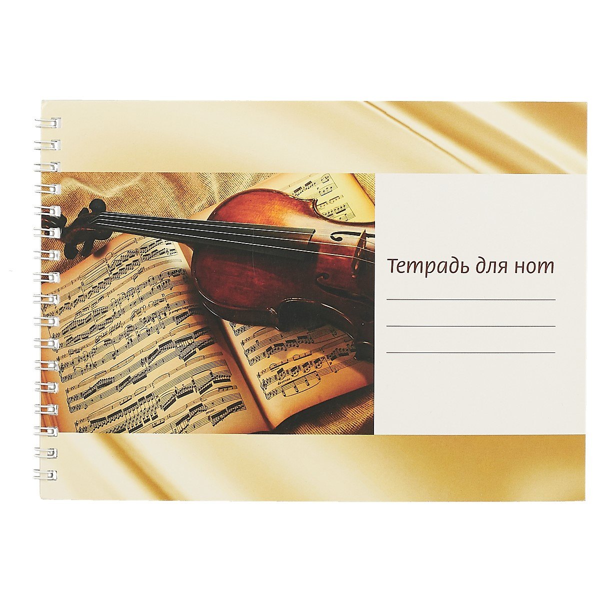

Тетрадь для нот Перископ, "Скрипка на нотах", А5, 24 листа
