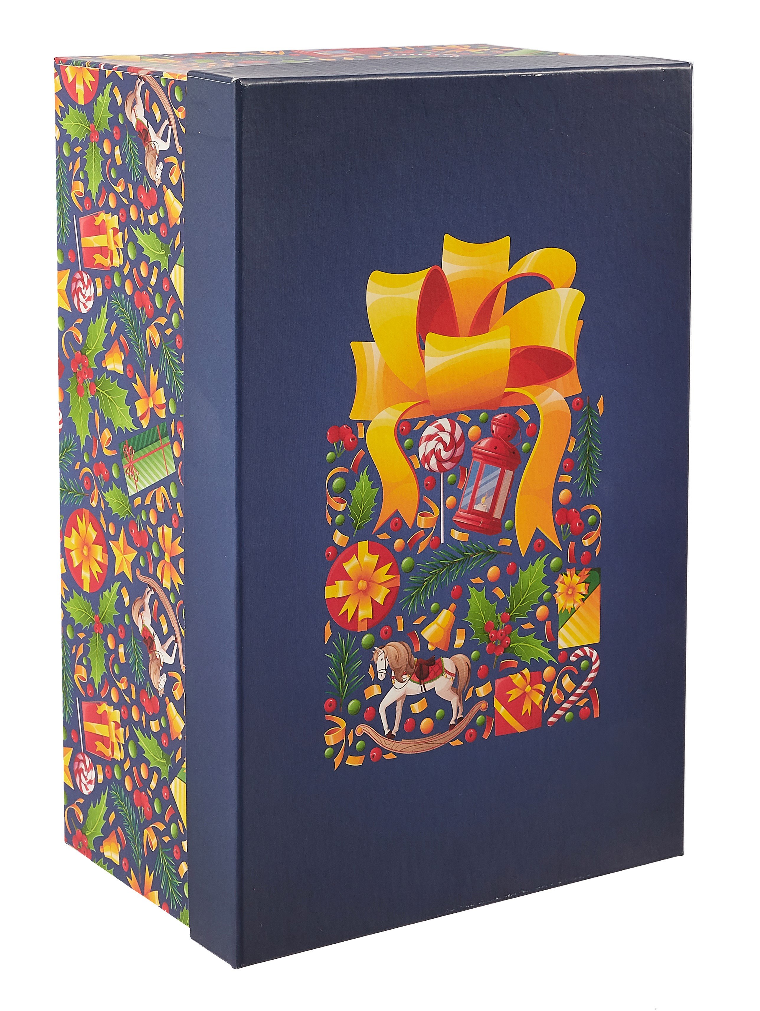 

Коробка подарочная "НОВОГОДНЯЯ ИГРУШКА" 30.5*20*13см, Новый год, картон