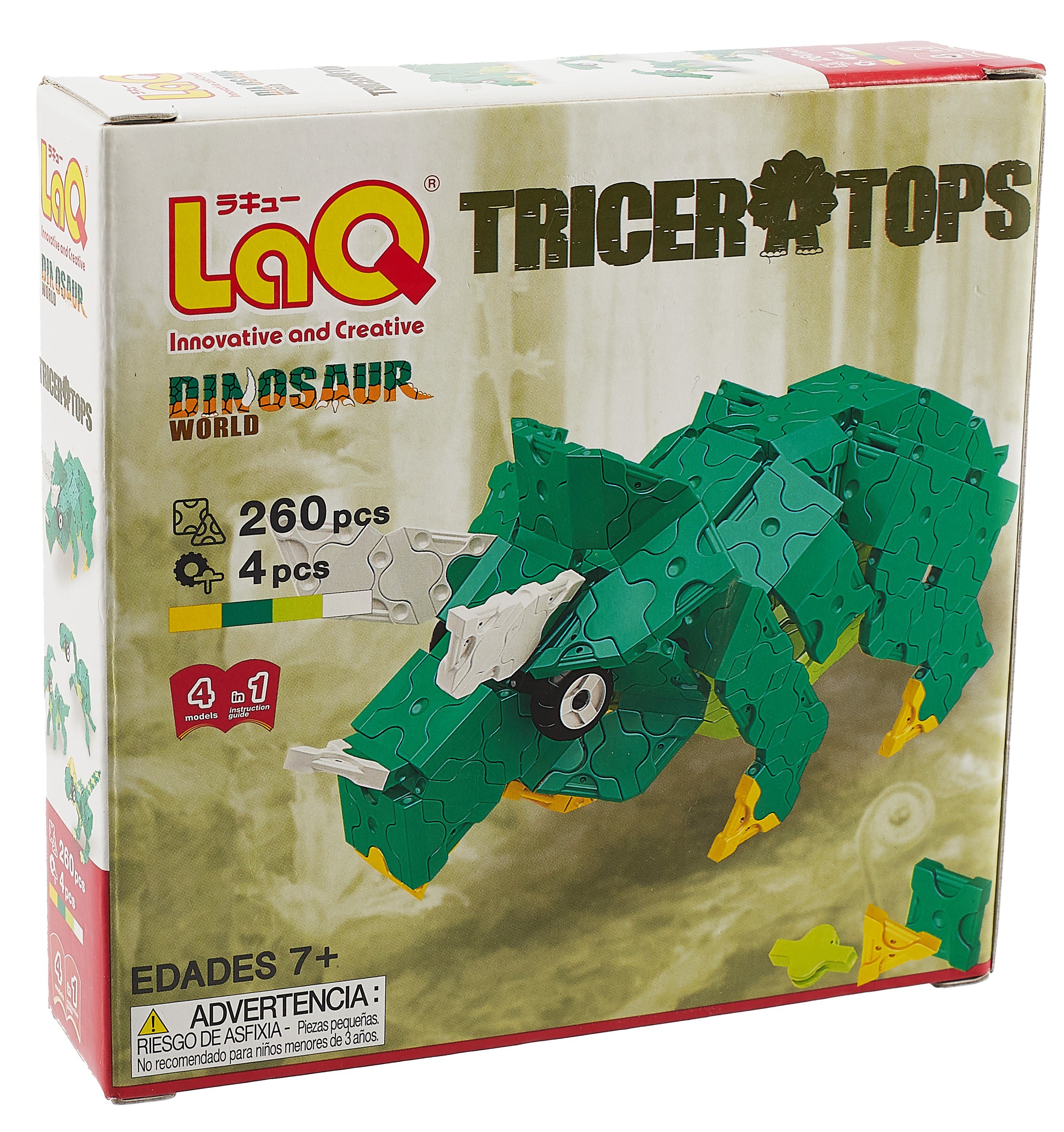 

Пазл-конструктор 3D. Triceratops. 264 элемента. -Япония: 1290 396930