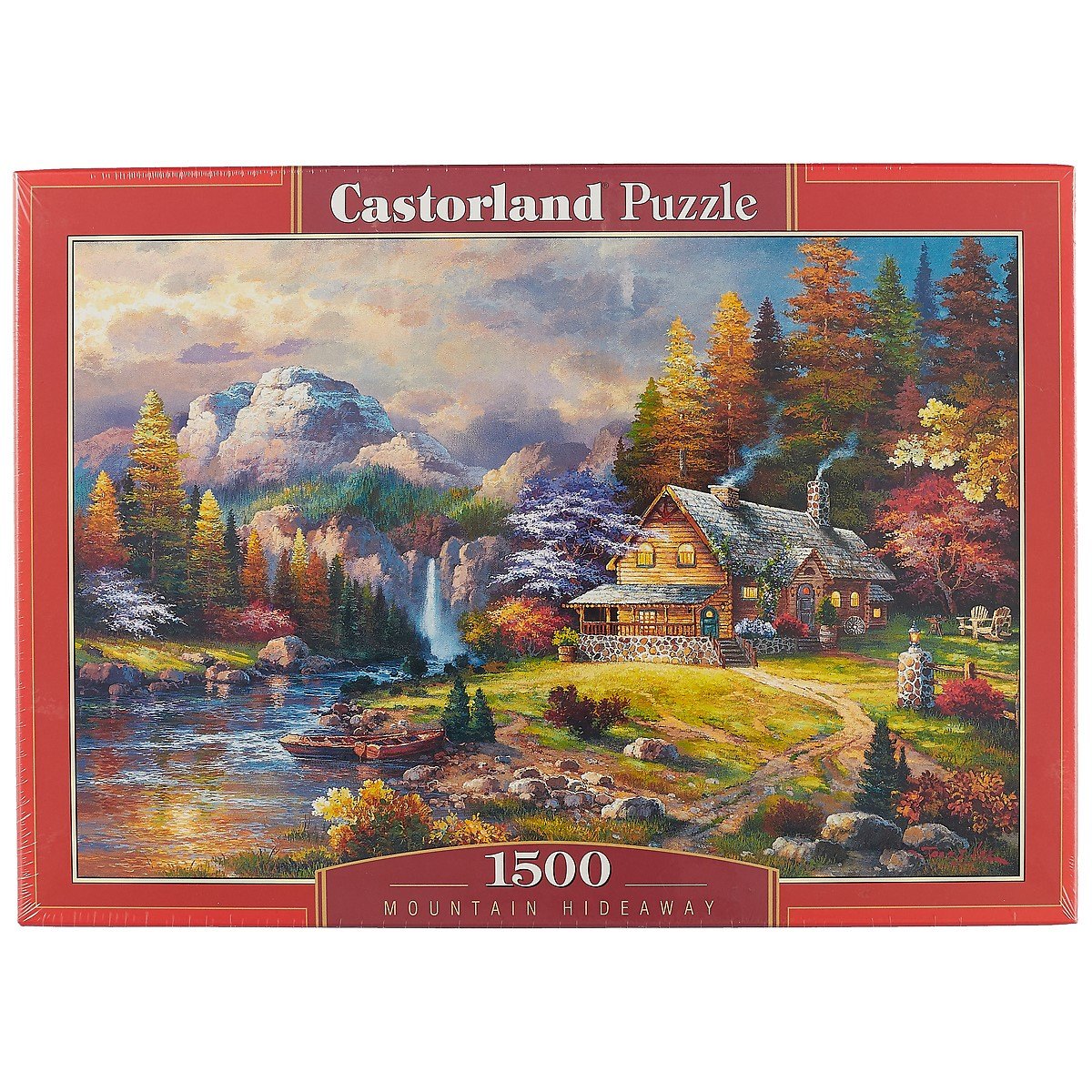 

Пазл Castorland 1500 эл. 68*47см. Домик в горах C-151462