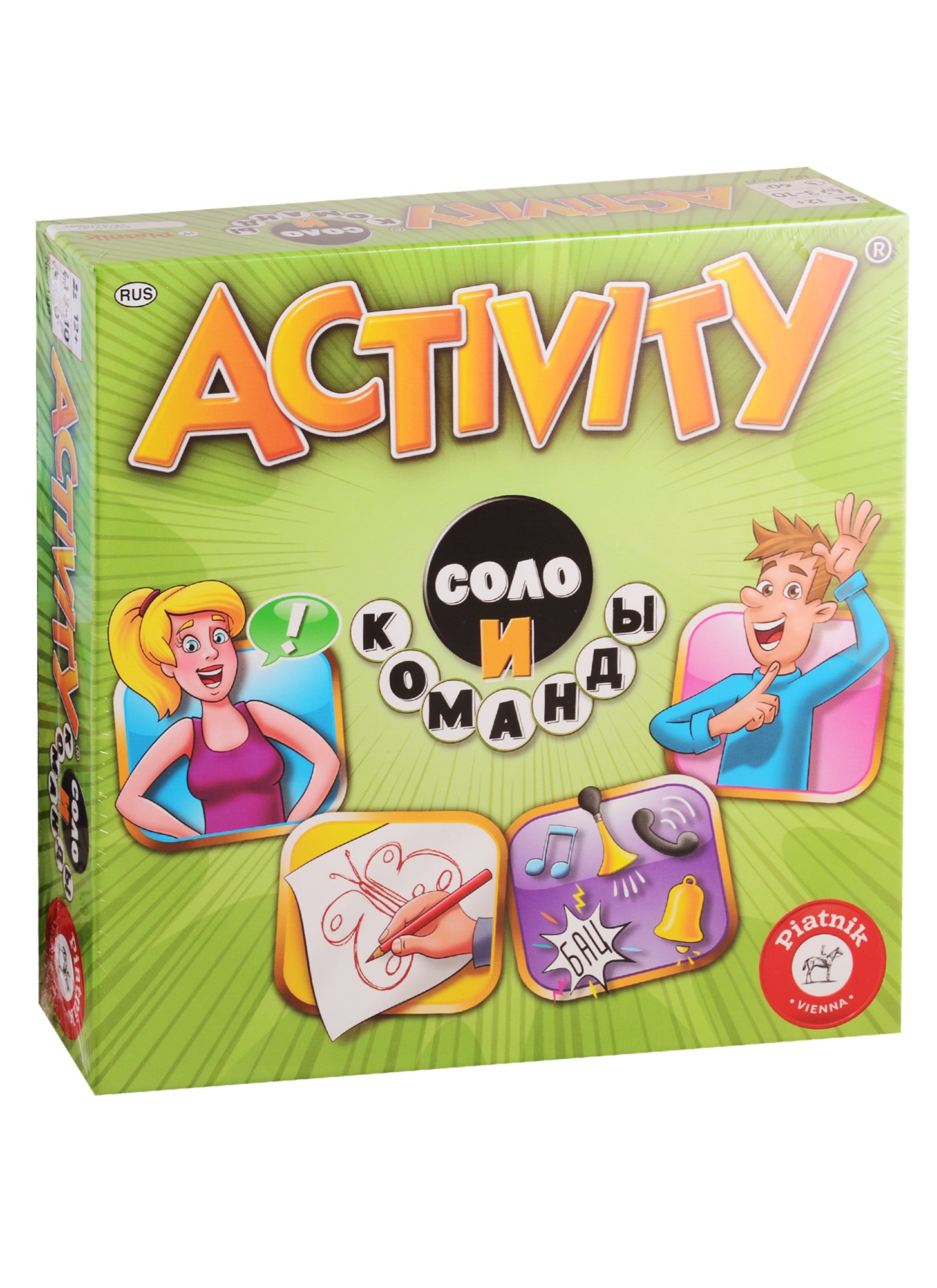 

Игра настольная Piatnik Activity Соло и Команды
