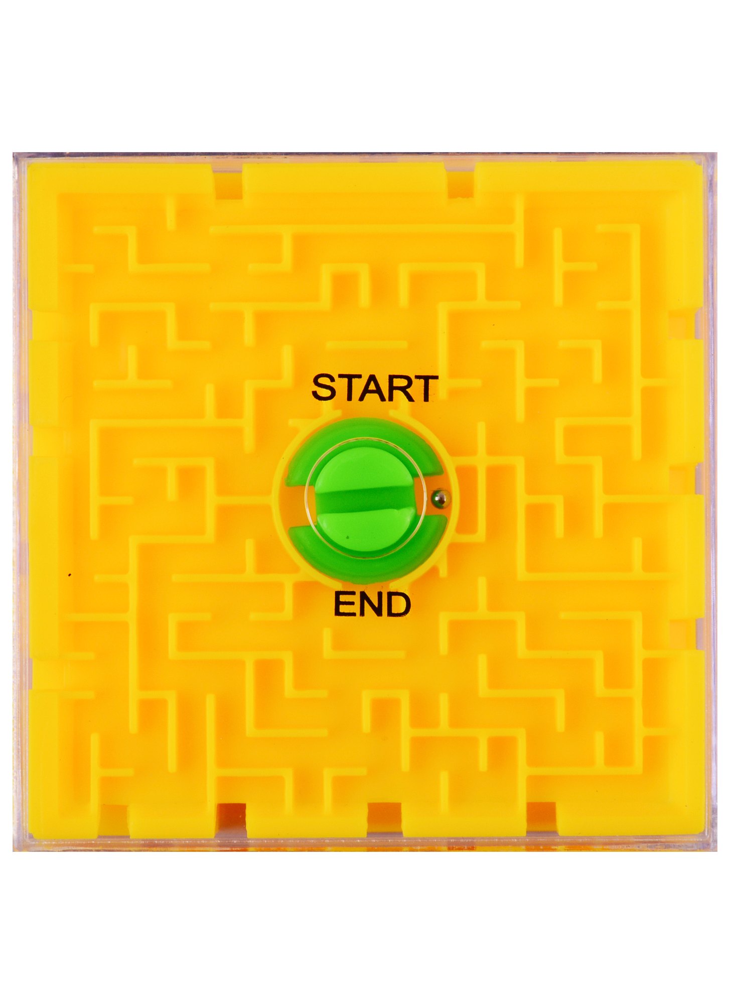 

Головоломка Лабиринт двусторонний, 7*7*1,5см (2778-1)(орр)