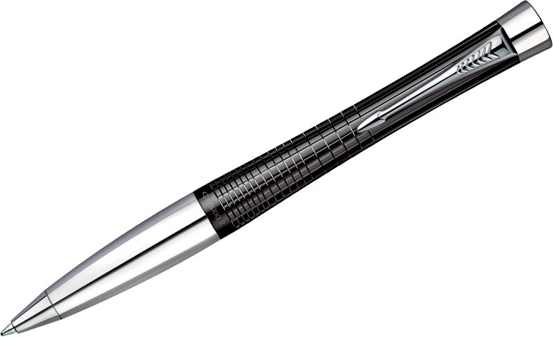 

Ручка шариковая Parker, Urban Ebony Pearl Metal, подарочная