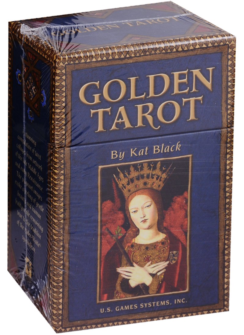 Golden Tarot Золотое Таро карты инструкция на английском и русском языках 5489₽