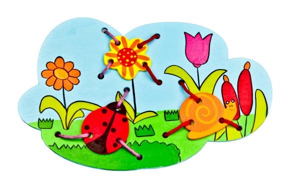 

Шнуровка "Божья коровка" (76512) (3+) (упаковка) (Mapacha)