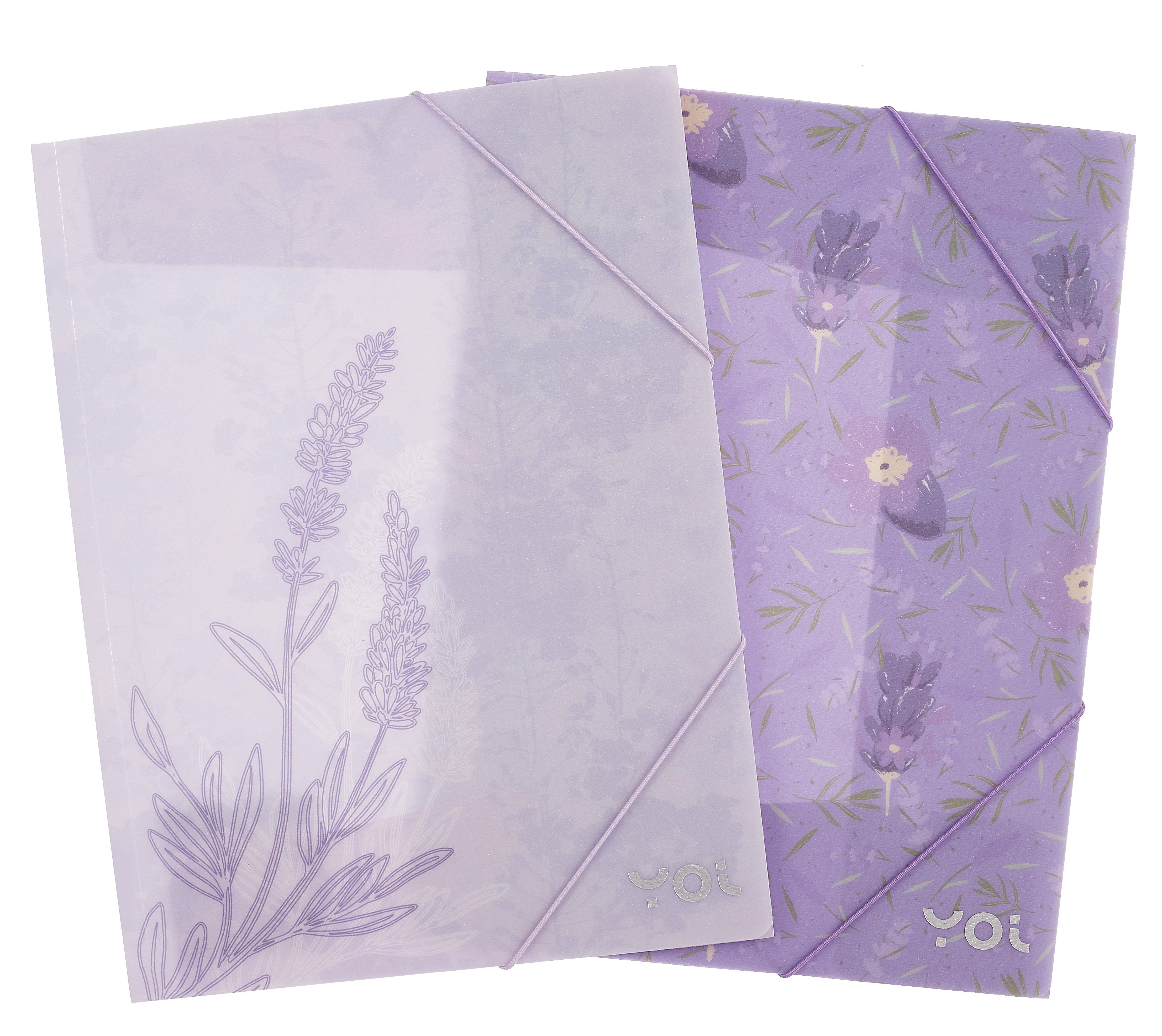

Папка на резинке А4 "Lavender", ассорти, Yoi