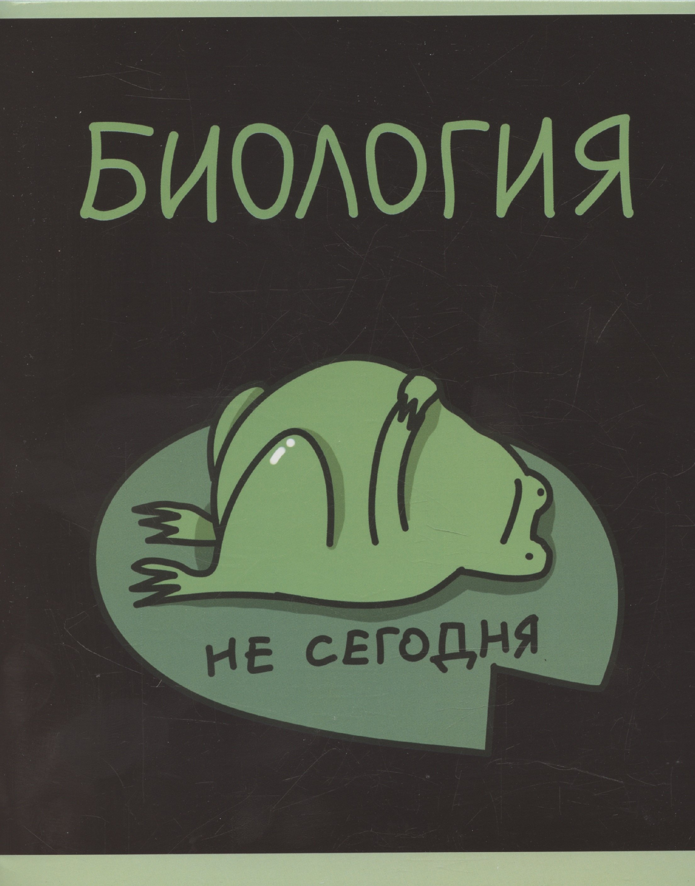 

Тетрадь 48л кл. ТЕМА "Жабка. Биология" мел.картон, твин-лак