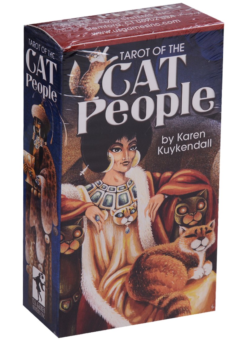 Таро Аввалон Tarot of the Cat People Таро Люди-кошки картыинструкция на англ яз коробка ПИ 5199₽