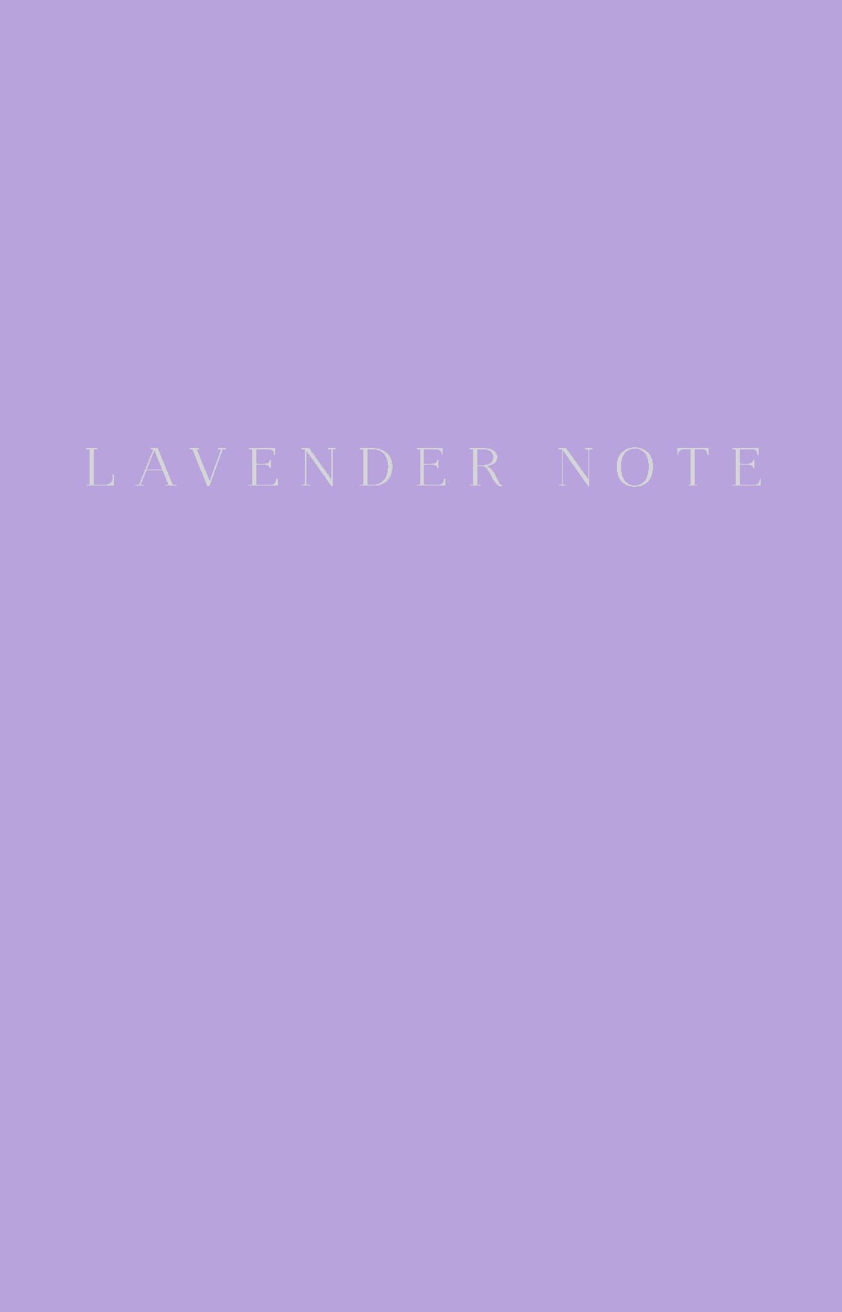 

Записная книжка «Lavender note»