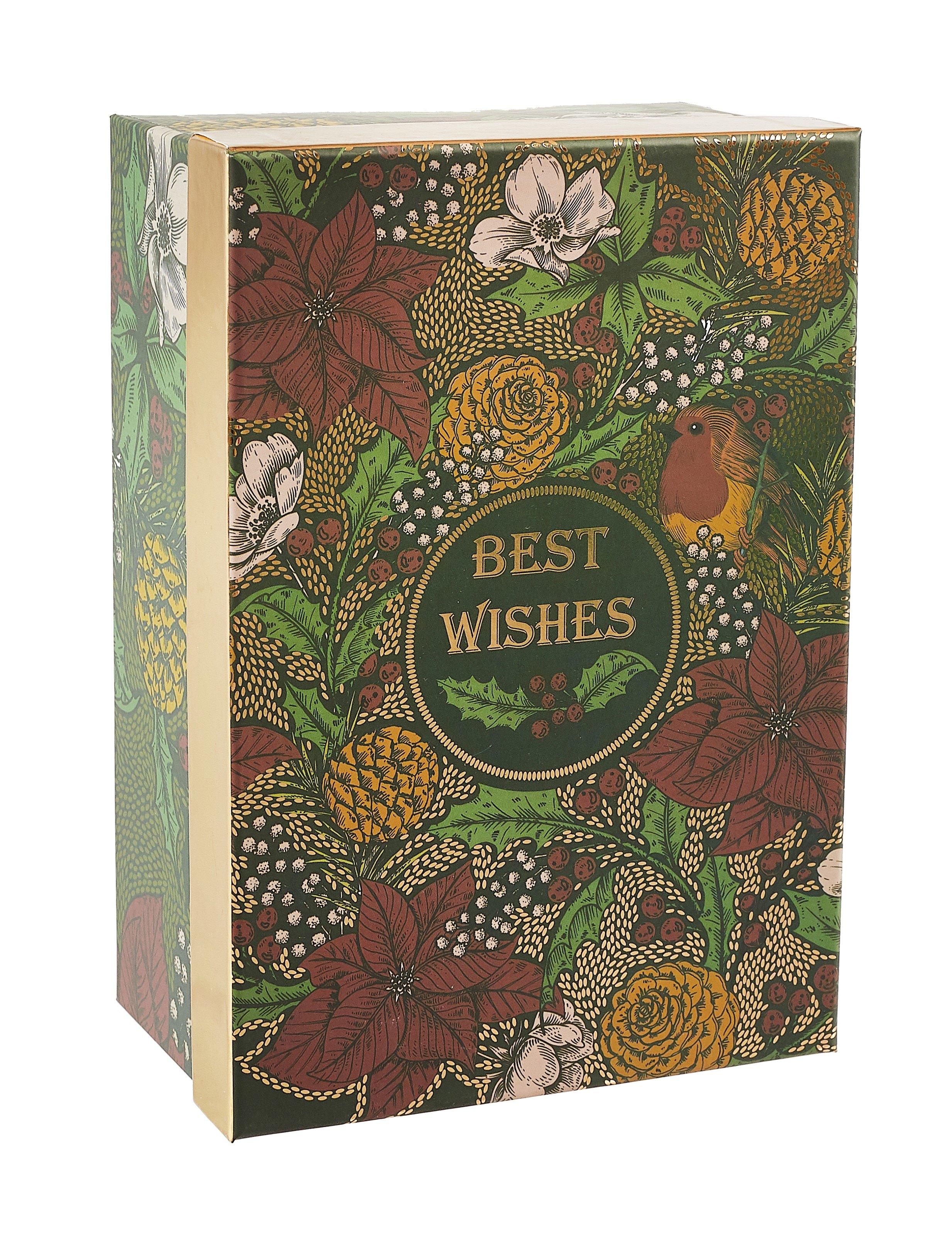 

Коробка подарочная "Best wishes" 18*12*7, картон