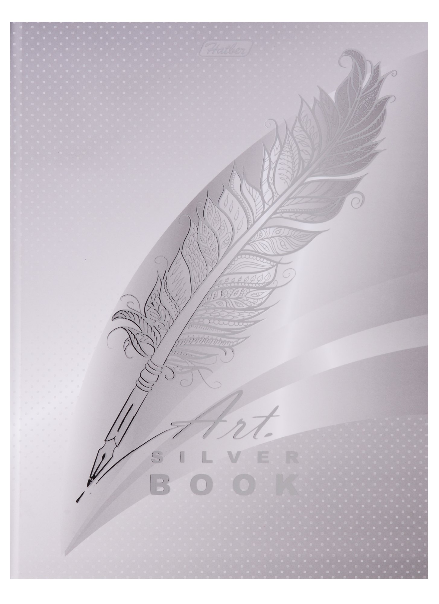 

Книга для записей А4 80 листов клетка "Silver book"