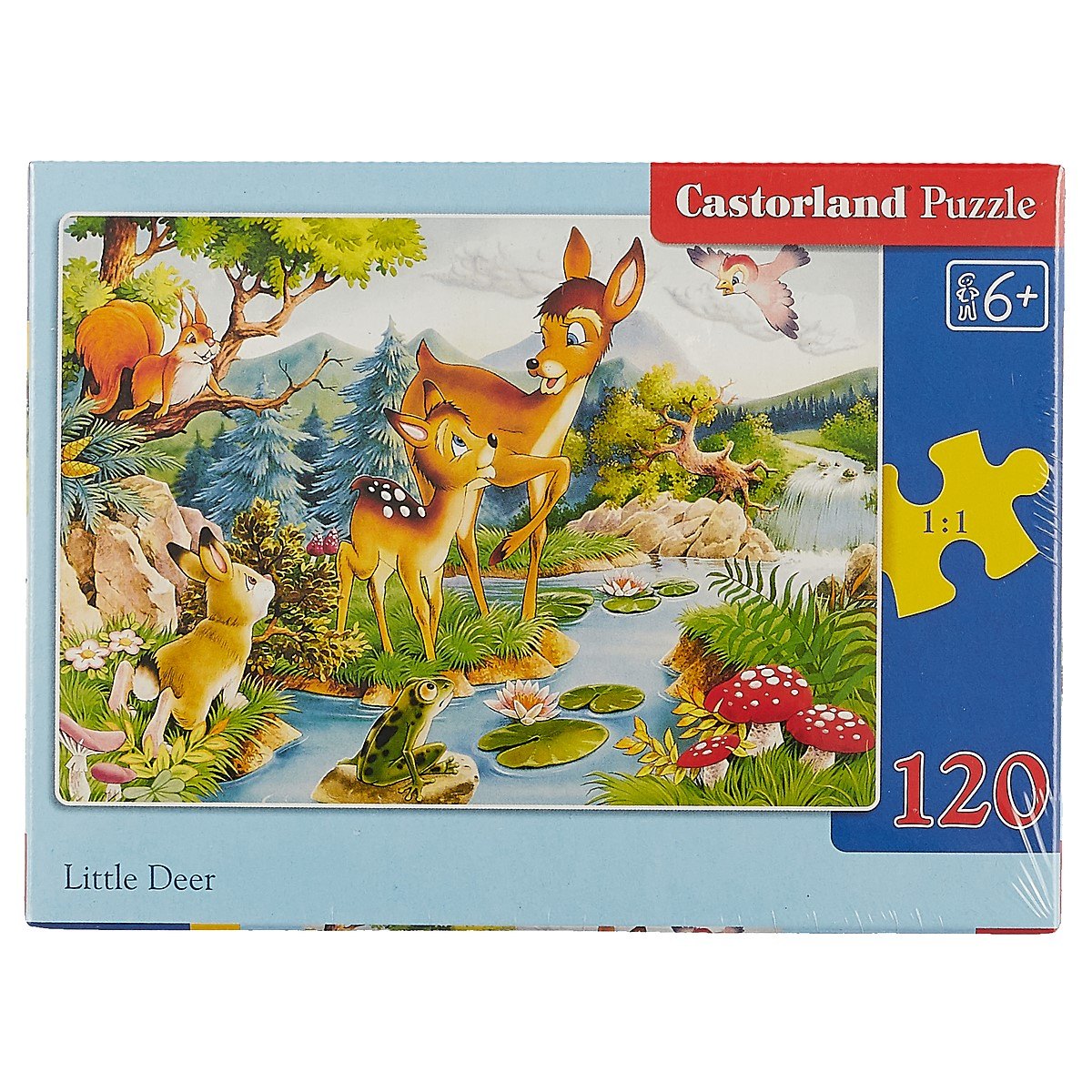 

Пазл Castorland MIDI Бемби 120эл., 32*23см