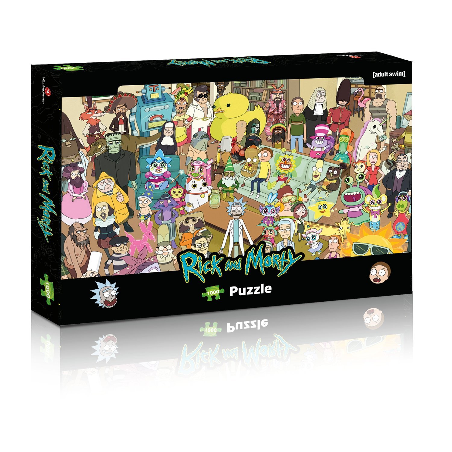 

Пазл Rick&Morty/Рик и Морти, 1000 деталей
