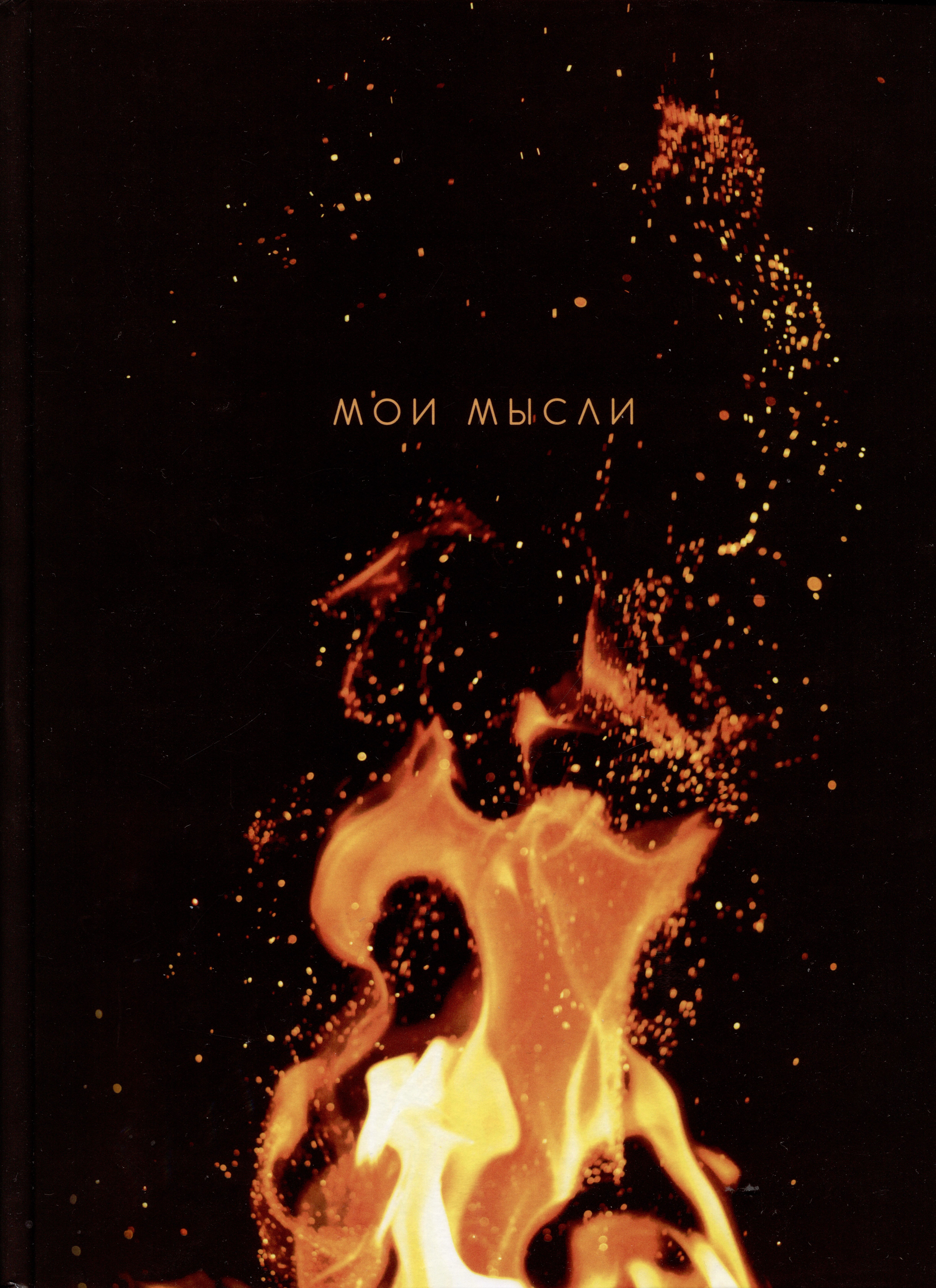 

Книга для записей А4 160л кл. "Мои мысли" 7БЦ, глянцевая ламинация, офсет