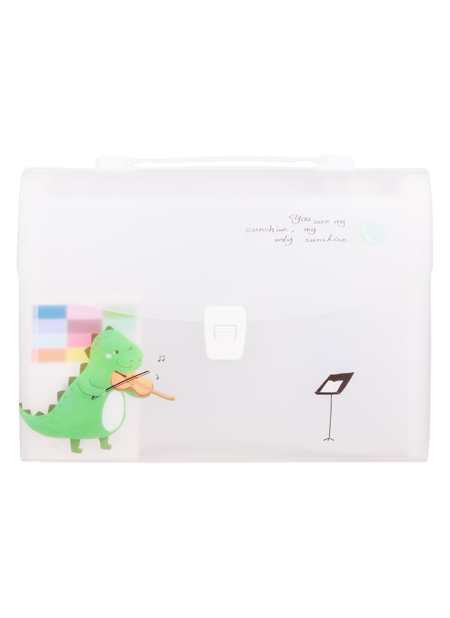 

Портфель А4 13отд. "Dino", пластик, ассорти