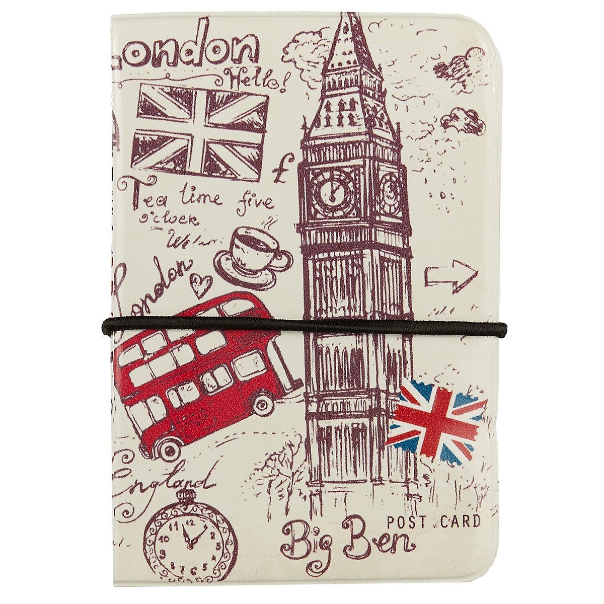 

Визитница London Зонтик шляпа усы