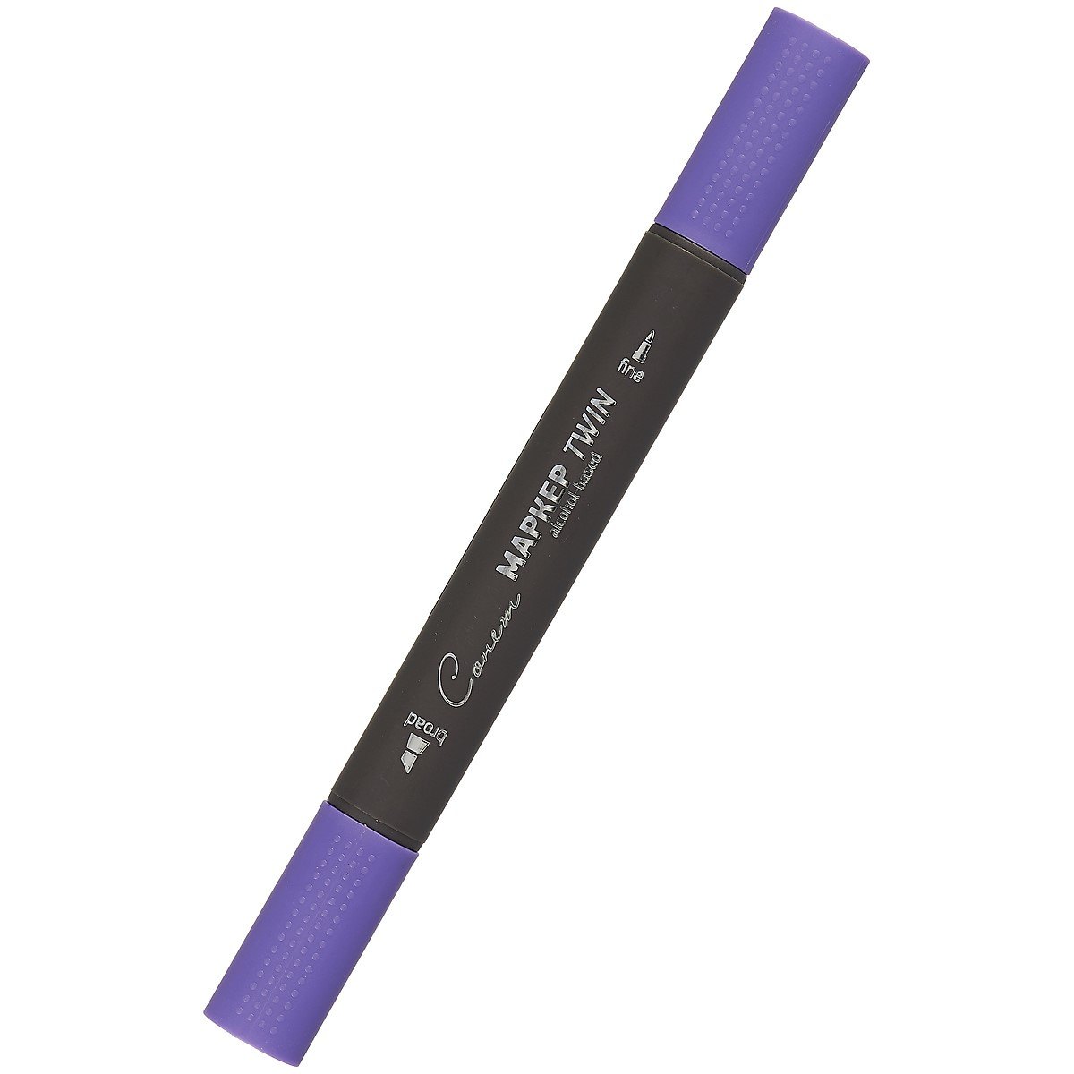 

Маркер художественный "Сонет" фиолетовый, двухсторон., тонк. и широк.долото, Сонет