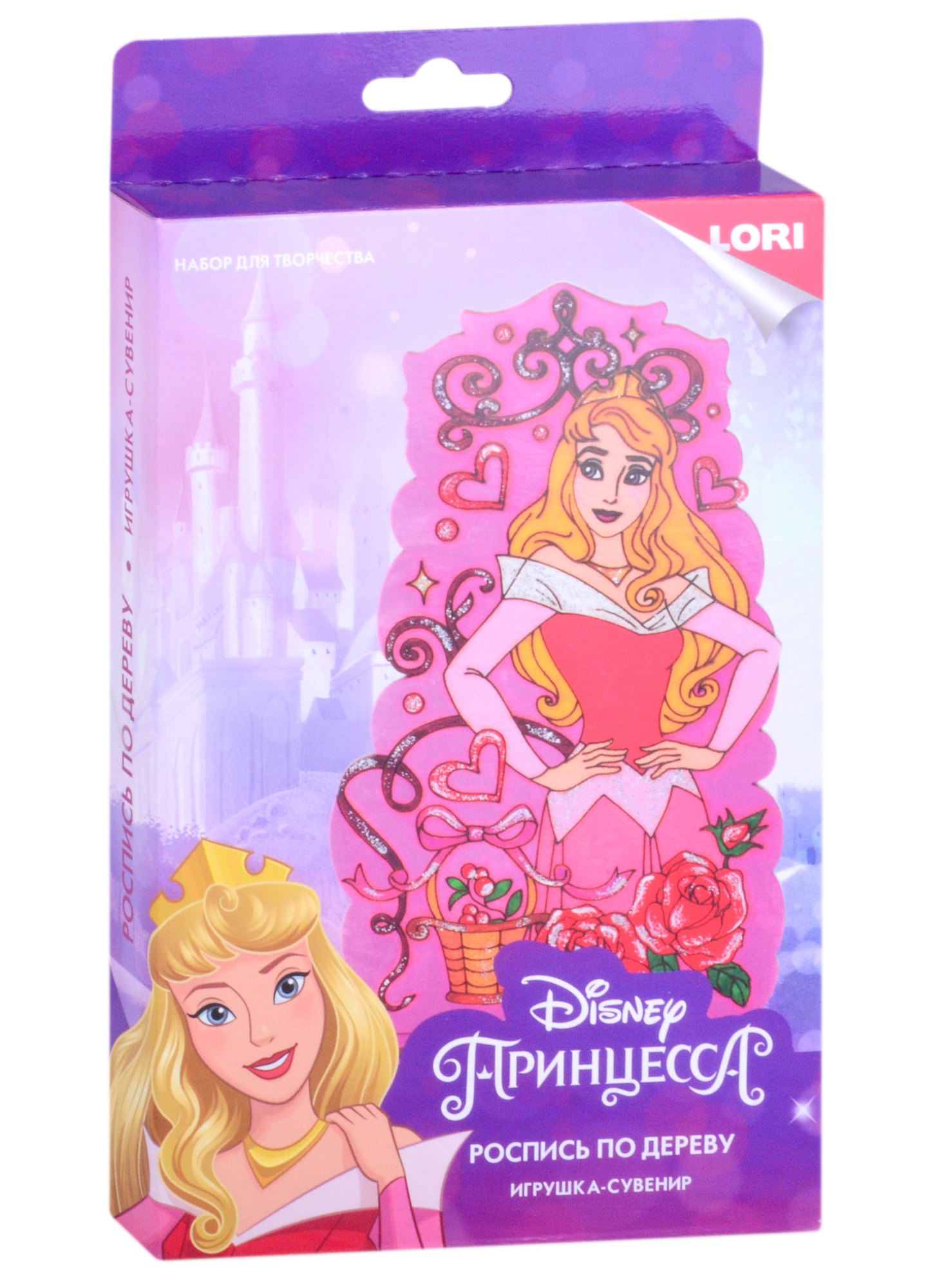 

Роспись по дереву.Игрушка-сувенир Disney Аврора, LORI
