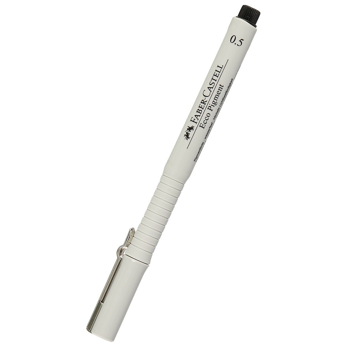 

Ручка капиллярная Faber-Castell, Ecco Pigment, черная 0,5 мм