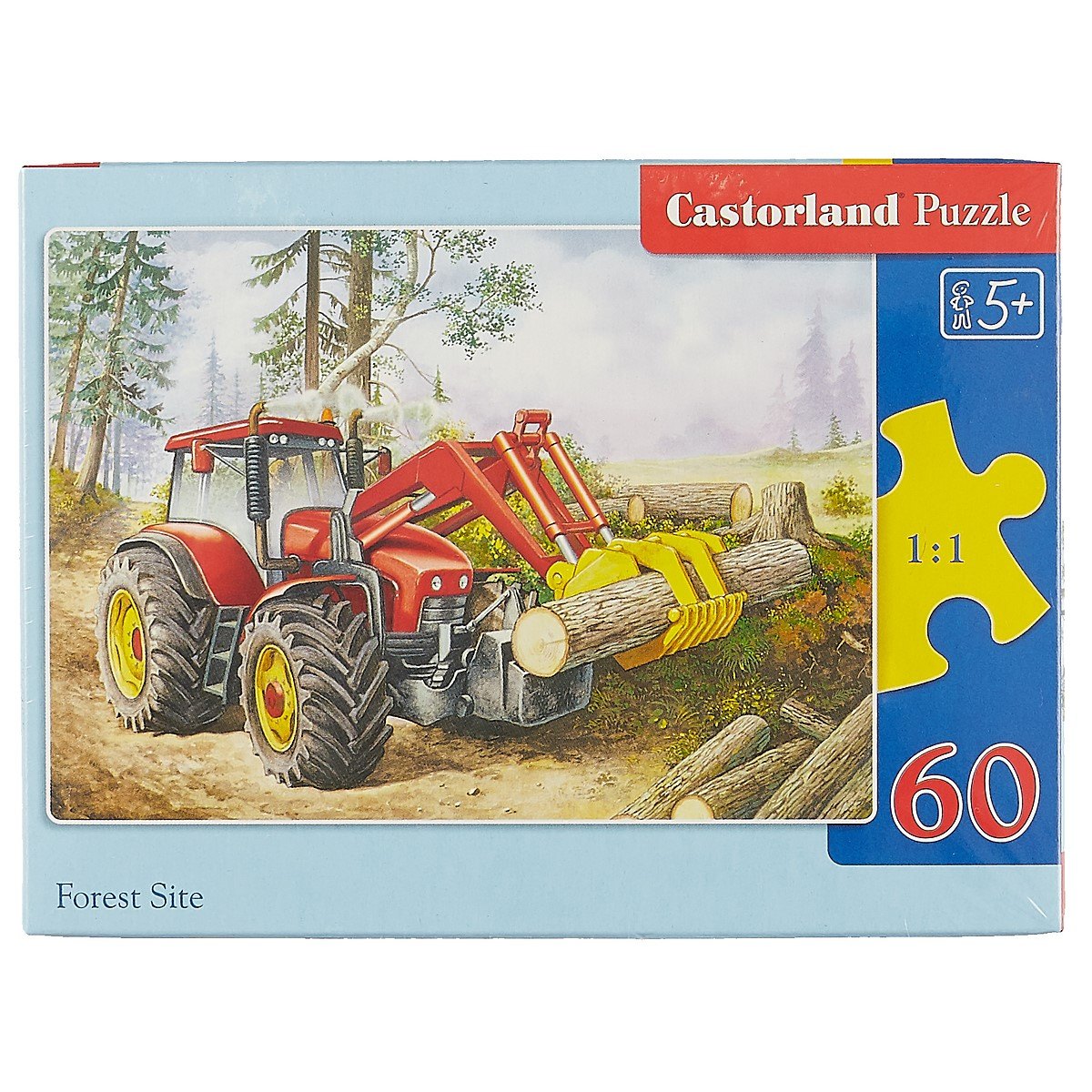 

Пазл Лесозаготовка, 60 элементов, Castorland