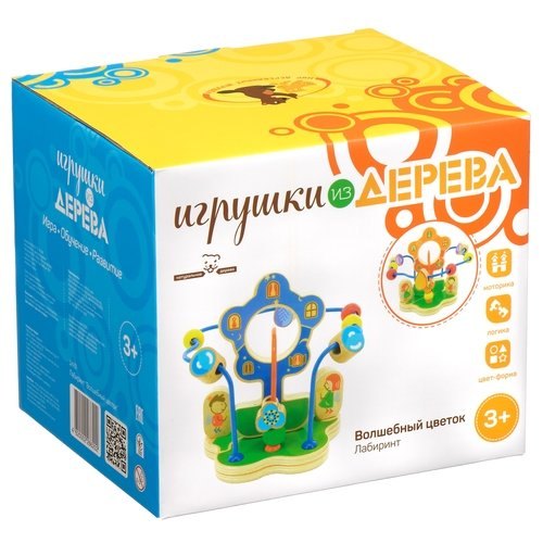 

Игрушка развивающая, Лабиринт Волшебный цветок, артикул Д433
