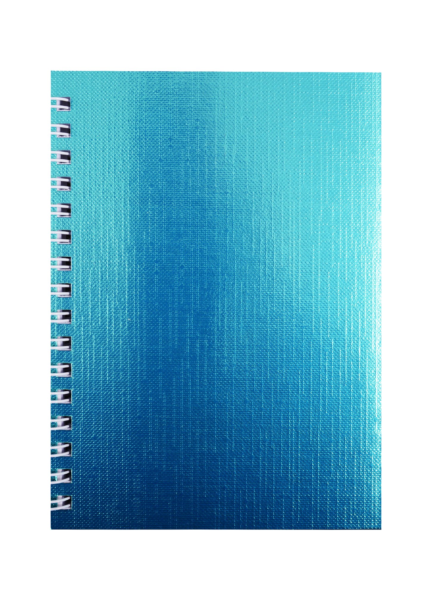 

Записная книжка А6 80л кл. "METALLIC" обл. мятн.бумвинил, гребень