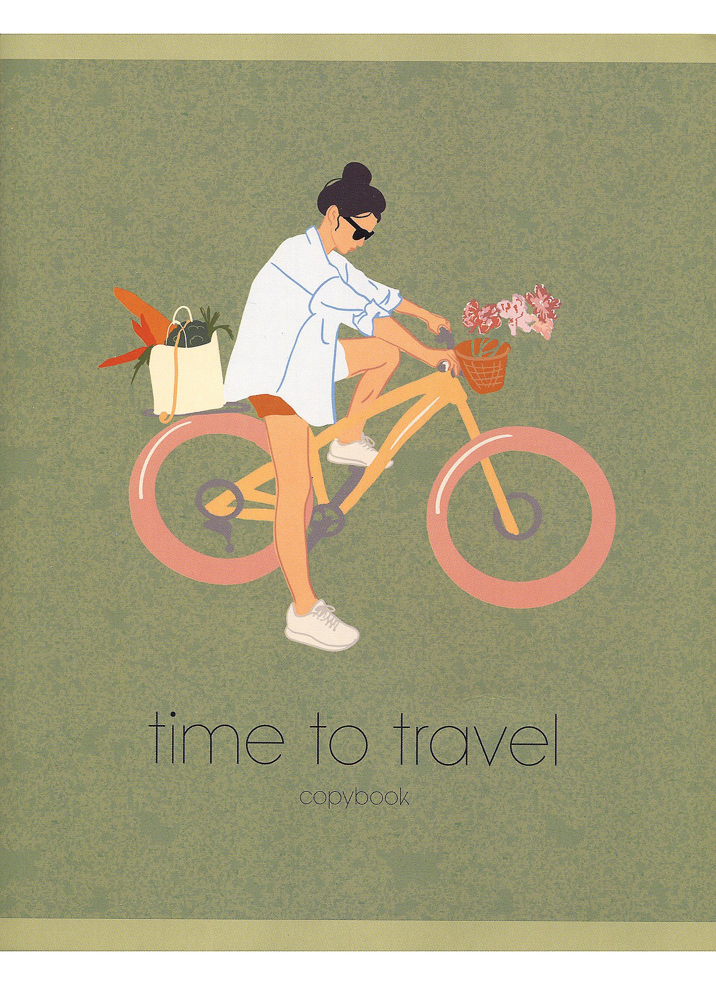 

Тетрадь в клетку Listoff, Time to travel!, 80 листов, в ассортименте