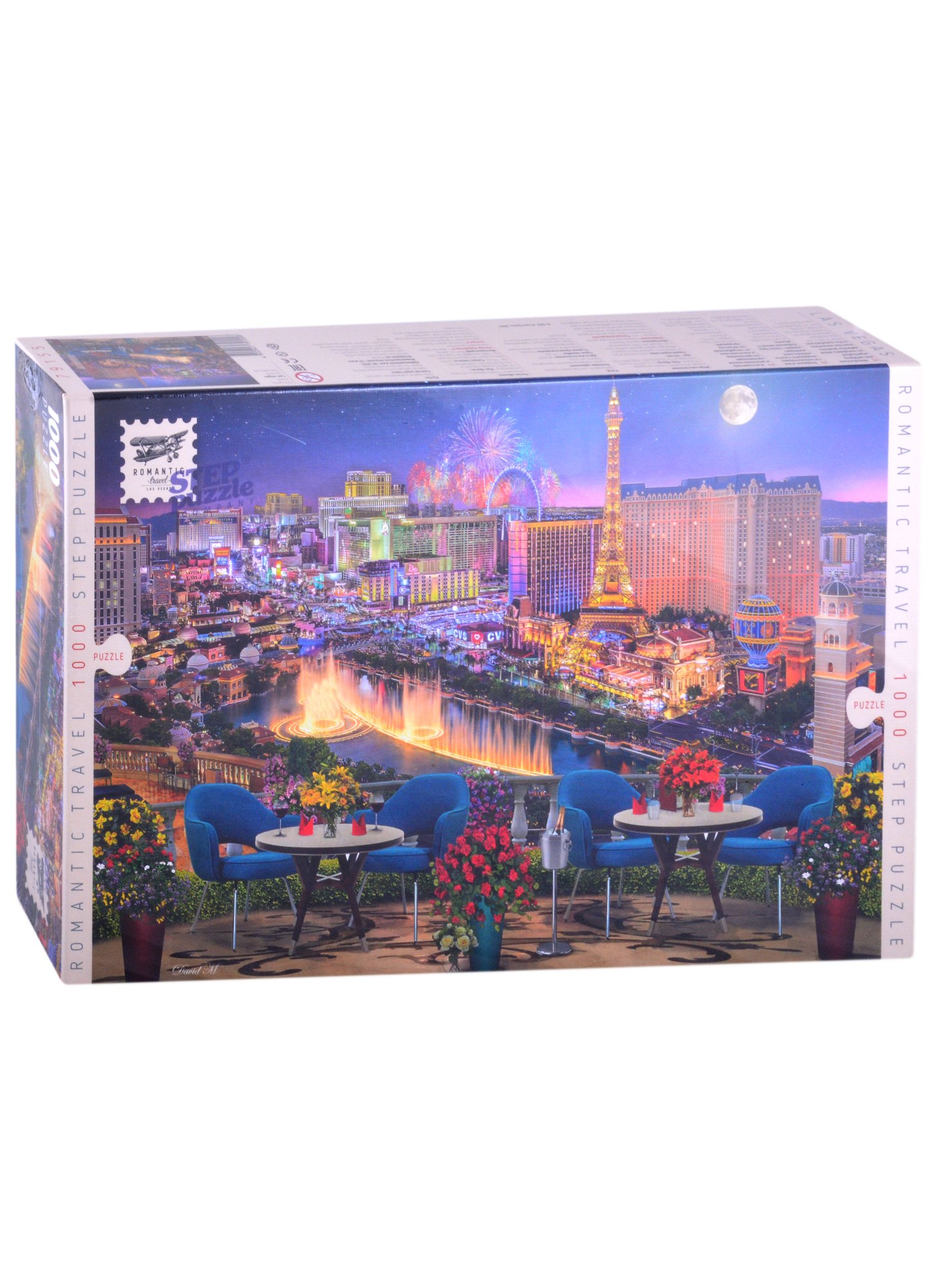 

Пазл Step puzzle 1000эл "Лас-Вегас" (Romantic Travel)