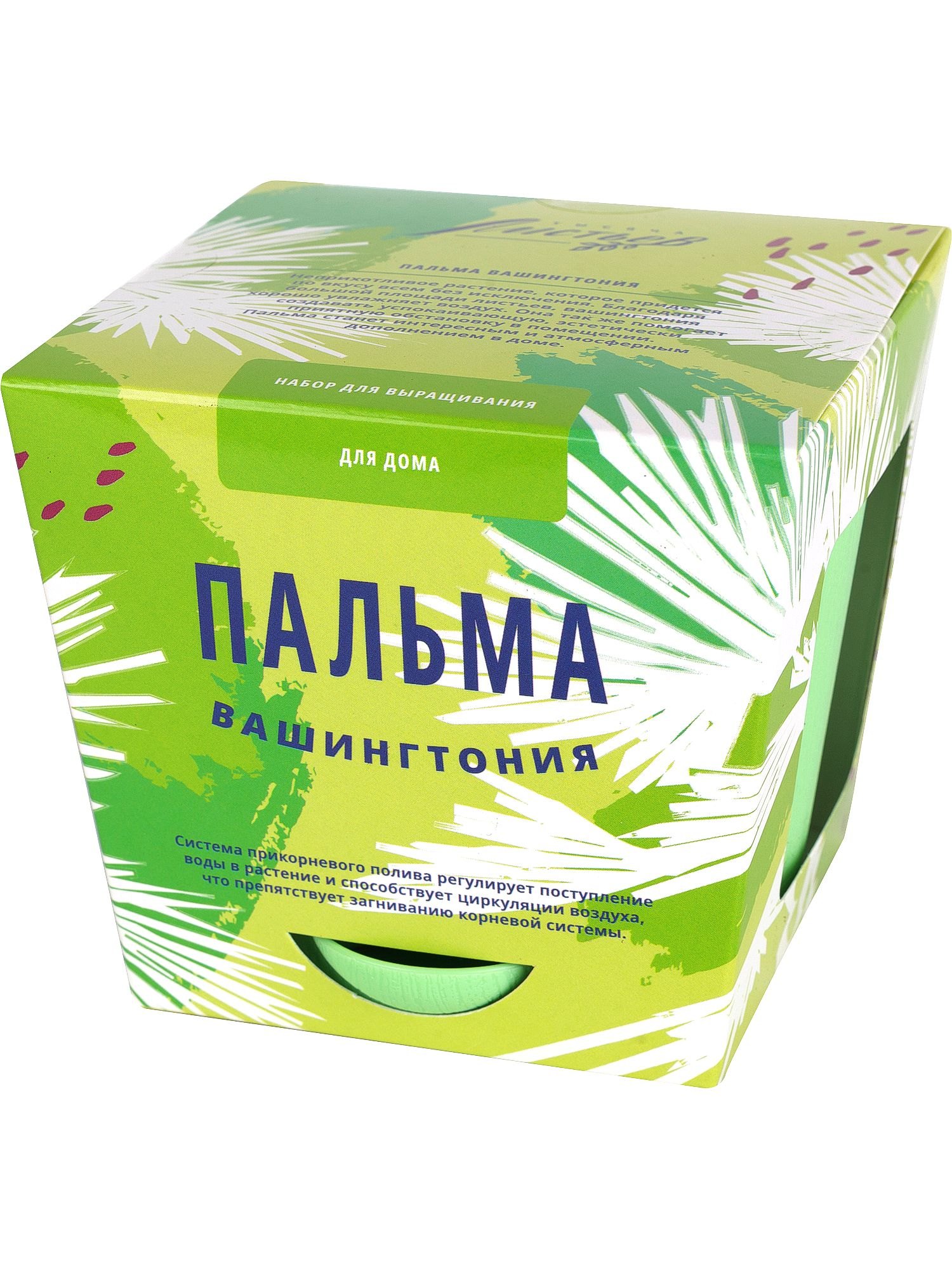

Набор д/выращивания растений Тысяча листьев, Пальма Вашингтония