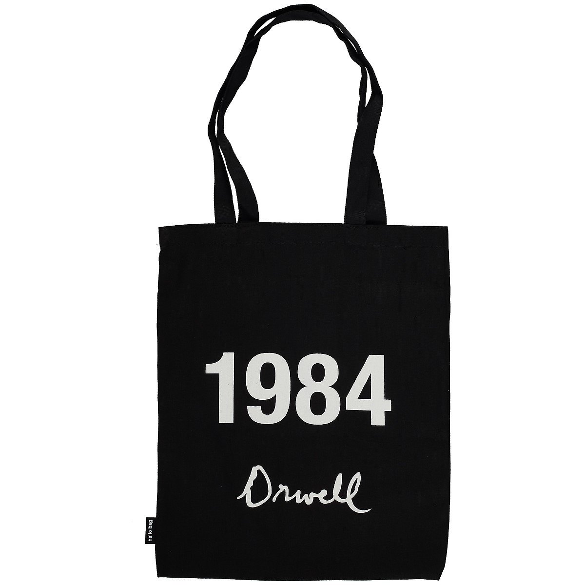 

Сумка-шоппер 1984 (Дж. Оруэлл) черная, текстиль 40см.*32см.
